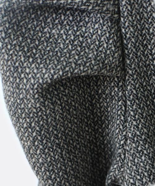 NOMAE（ノーマエ）の「【NOMAE】ツイードフロントボタンワンピース（ワンピース・レディース・ブラック/ライトブラウン/レッド・FREE）」の10枚目の写真