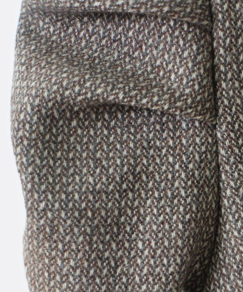 NOMAE（ノーマエ）の「【NOMAE】ツイードフロントボタンワンピース（ワンピース・レディース・ブラック/ライトブラウン/レッド・FREE）」の13枚目の写真