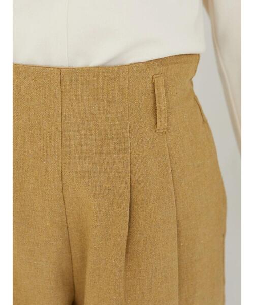 Green　Parks（グリーンパークス）の「洗えるツイードパンツ＊（その他パンツ・レディース・ブラック/イエロー・M/L）」の18枚目の写真