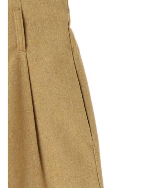 Green　Parks（グリーンパークス）の「洗えるツイードパンツ＊（その他パンツ・レディース・ブラック/イエロー・M/L）」の6枚目の写真