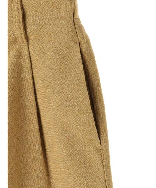 Green　Parks（グリーンパークス）の「洗えるツイードパンツ＊（その他パンツ・レディース・ブラック/イエロー・M/L）」の10枚目の写真