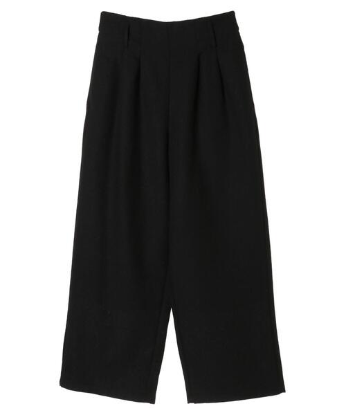 Green　Parks（グリーンパークス）の「洗えるツイードパンツ＊（その他パンツ・レディース・ブラック/イエロー・M/L）」の20枚目の写真