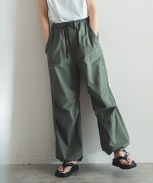 FIL DE FER | ハイカウントVコットン　裾絞りパンツ(その他パンツ)