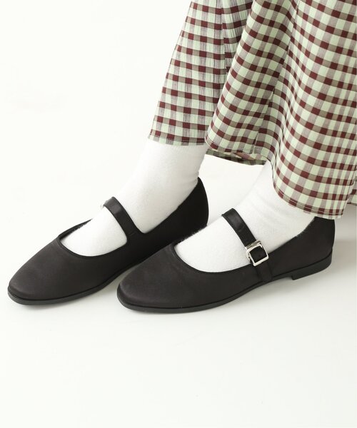 RAY CASSIN（レイカズン）の「M/L展開 フラットメリージェーン（バレエシューズ・レディース・ブラック/ブラウン/キナリ・LARGE/MEDIUM）」の4枚目の写真