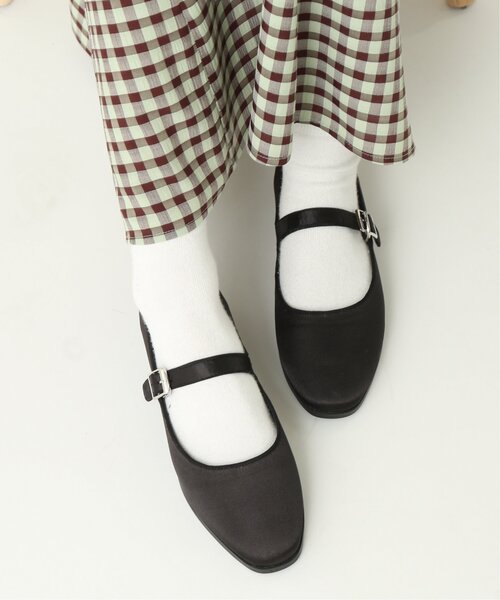 RAY CASSIN（レイカズン）の「M/L展開 フラットメリージェーン（バレエシューズ・レディース・ブラック/ブラウン/キナリ・LARGE/MEDIUM）」の5枚目の写真