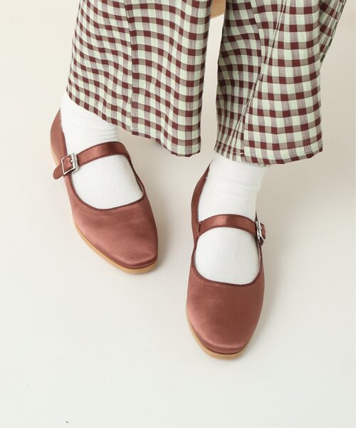 RAY CASSIN（レイカズン）の「M/L展開 フラットメリージェーン（バレエシューズ・レディース・ブラック/ブラウン/キナリ・LARGE/MEDIUM）」の9枚目の写真