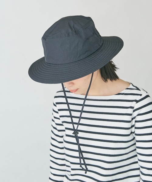 OVERRIDE(オーバーライド)の「OVERRIDE ADVENTURE HAT SG(ハット・レディース・ブラック/ベージュ/オレンジ・58cm)」の5枚目の写真