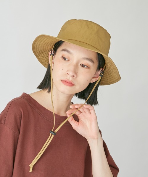 OVERRIDE(オーバーライド)の「OVERRIDE ADVENTURE HAT SG(ハット・レディース・ブラック/ベージュ/オレンジ・58cm)」の17枚目の写真