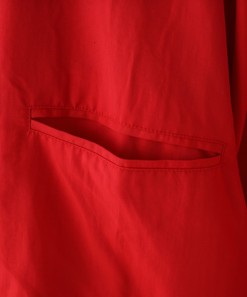 CIAOPANIC(チャオパニック)の「ナイロンコーチジャケット(ナイロンジャケット・メンズ・レッド/サックスブルー/イエロー・MEDIUM/LARGE)」の8枚目の写真