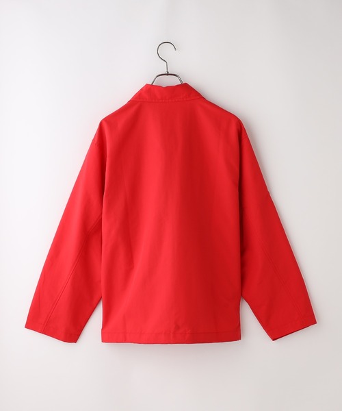 CIAOPANIC(チャオパニック)の「ナイロンコーチジャケット(ナイロンジャケット・メンズ・レッド/サックスブルー/イエロー・MEDIUM/LARGE)」の6枚目の写真