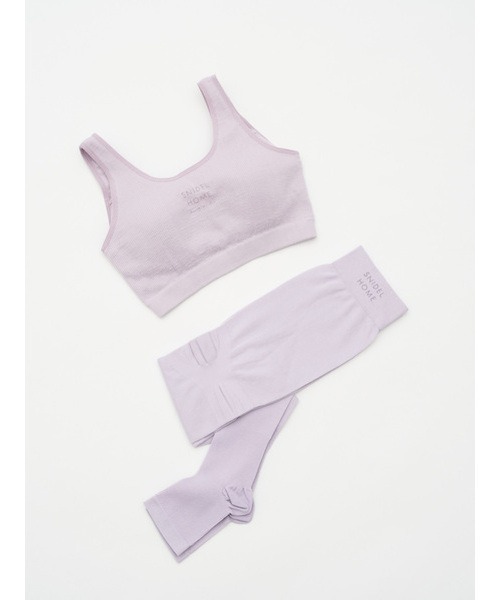 SNIDEL HOME（スナイデルホーム）の「着圧ロングソックス（ソックス/靴下・レディース・モカ/ピンク/ラベンダー・1/0）」の2枚目の写真