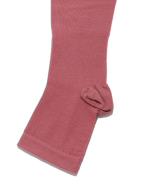 SNIDEL HOME（スナイデルホーム）の「着圧ロングソックス（ソックス/靴下・レディース・モカ/ピンク/ラベンダー・1/0）」の4枚目の写真