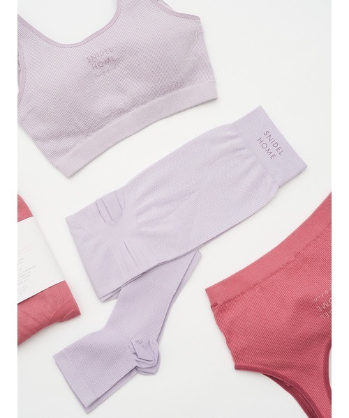 SNIDEL HOME（スナイデルホーム）の「着圧ロングソックス（ソックス/靴下・レディース・モカ/ピンク/ラベンダー・1/0）」の8枚目の写真