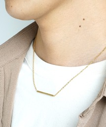 【Brodiaea】スティックブリッジスチールネックレス