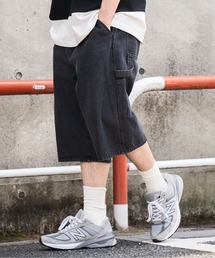 WEGO | WEGO/デニムペインターワイドショーツ(デニムパンツ)