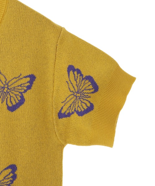 Candy Stripper（キャンディストリッパー）の「BUTTERFLY BABY KNIT カーディガン（カーディガン/ボレロ・レディース・ライトブルー/ブラック/イエロー・2）」の12枚目の写真