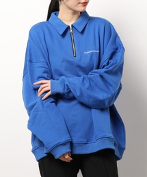 DANKE SCHON | DankeSchon/ダンケシェーン/ハーフジップスウェット(スウェット)