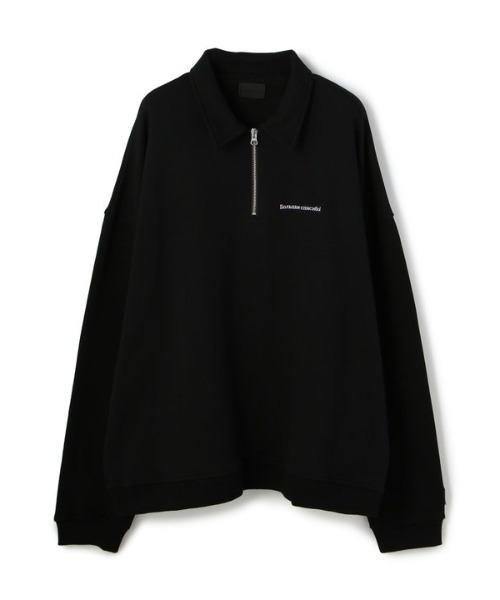 DANKE SCHON（ダンケシェーン）の「DankeSchon/ダンケシェーン/ハーフジップスウェット（スウェット・レディース・ブラック/ブルー/グリーン・FREE）」の18枚目の写真