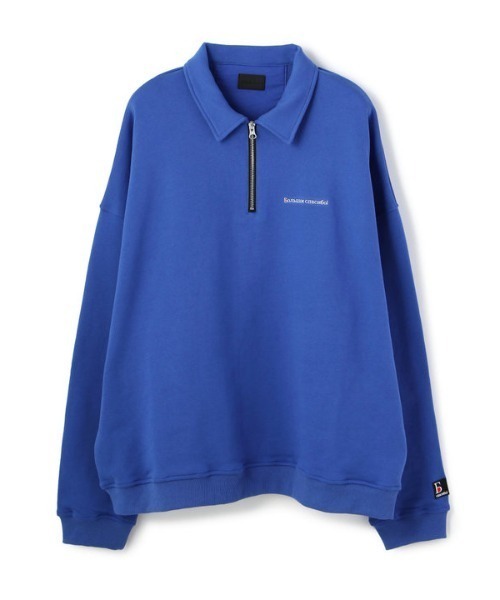 DANKE SCHON（ダンケシェーン）の「DankeSchon/ダンケシェーン/ハーフジップスウェット（スウェット・レディース・ブラック/ブルー/グリーン・FREE）」の16枚目の写真