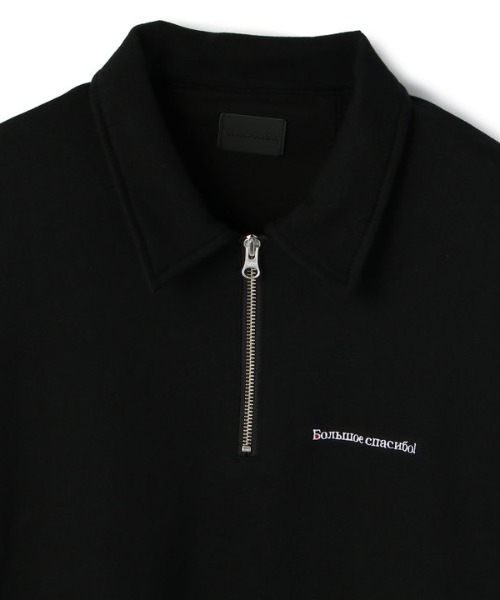 DANKE SCHON（ダンケシェーン）の「DankeSchon/ダンケシェーン/ハーフジップスウェット（スウェット・レディース・ブラック/ブルー/グリーン・FREE）」の11枚目の写真