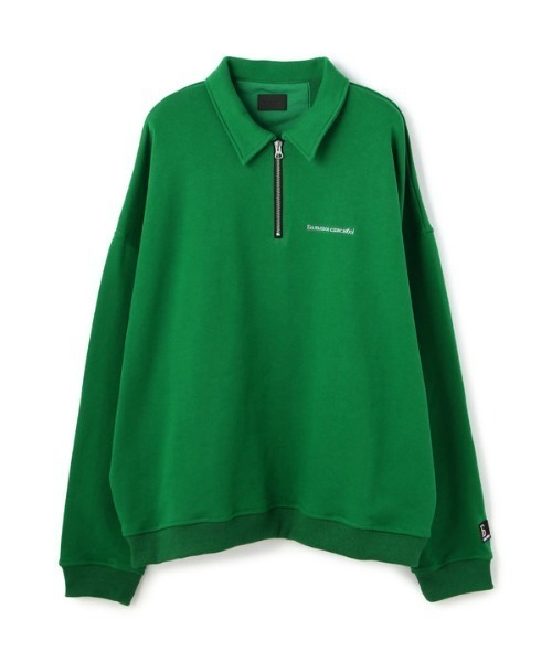 DANKE SCHON（ダンケシェーン）の「DankeSchon/ダンケシェーン/ハーフジップスウェット（スウェット・レディース・ブラック/ブルー/グリーン・FREE）」の17枚目の写真