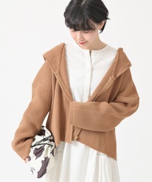 U by SPICK&SPAN | ワッフルZIPフーディー◆(パーカー)