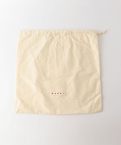 Drawer（ドゥロワー）の「＜MARNI（マルニ）＞ LOGO BAG ショルダーバッグ（ショルダーバッグ・レディース・ブラウン・FREE）」の8枚目の写真