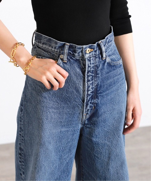 アンスクリア イエナ デニムパンツ IENA（イエナ）の「【INSCRIRE/アンスクリア】Denim Baggy Pants