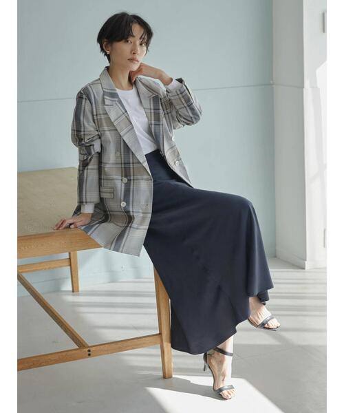 AMERICAN HOLIC(アメリカンホリック)の「Wボタンテーラードジャケット2(テーラードジャケット・レディース・チェック・M/L)」の14枚目の写真