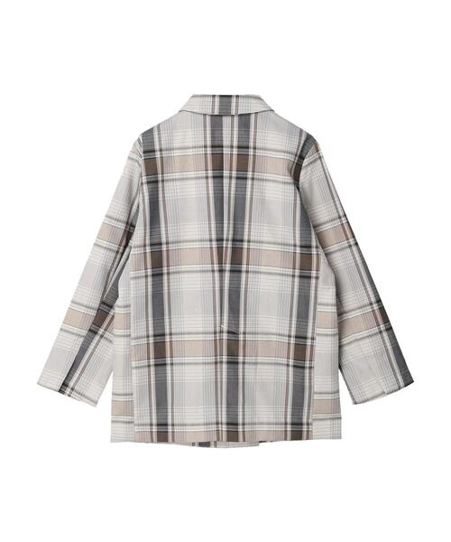 AMERICAN HOLIC(アメリカンホリック)の「Wボタンテーラードジャケット2(テーラードジャケット・レディース・チェック・M/L)」の12枚目の写真