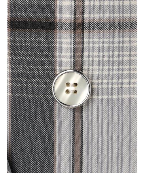 AMERICAN HOLIC(アメリカンホリック)の「Wボタンテーラードジャケット2(テーラードジャケット・レディース・チェック・M/L)」の7枚目の写真