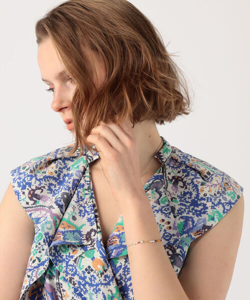 ISABEL MARANT(イザベルマラン)の「ISABEL MARANT ビーズブレスレット(ブレスレット・レディース・ベージュ/ブルー・FREE)」の3枚目の写真