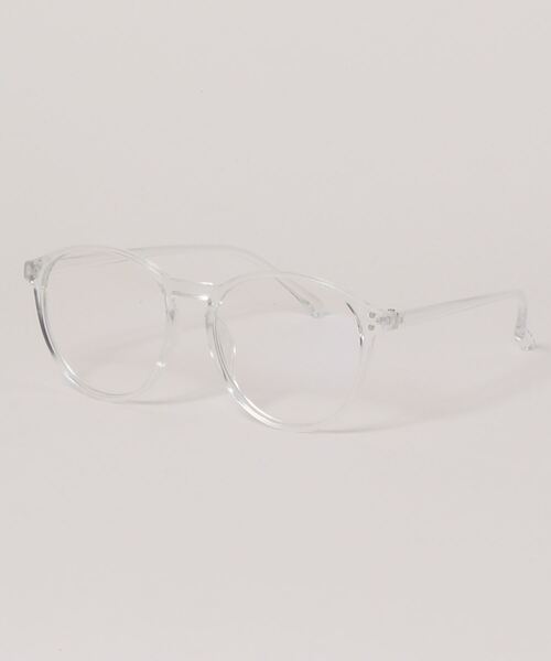 c.u.l(シーユーエル)の「【c.u.l】ユニセックス ボストンフレーム クリアレンズ 伊達メガネ cula351(メガネ・レディース・ブラック/グレー/ピンク/クリア/ブラック系その他/ブラウン系その他・FREE)」の11枚目の写真