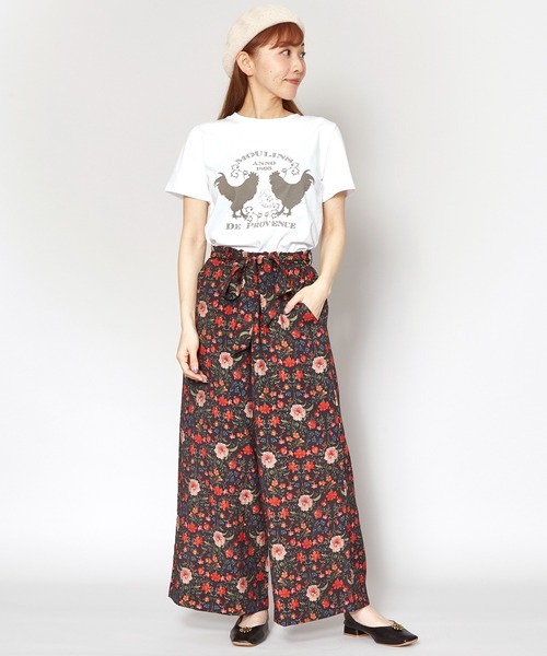 【欧州航路】ユーロクルーズ スペインワイドパンツ（その他パンツ）｜欧州航路（オウシュウコウロ）