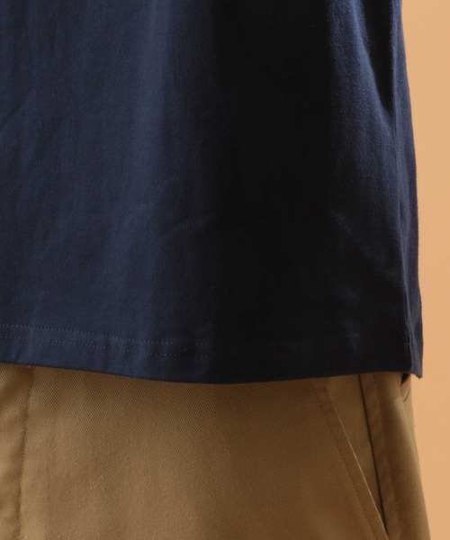 AVIREX(アヴィレックス)の「ブロック ロゴ ショートスリーブ Tシャツ / BLOCK LOGO L/S T-SHIRT / アヴィレックス / AVIREX(Tシャツ/カットソー・メンズ・レッド/ネイビー/ブラック/ホワイト/カーキ/イエロー・X-LARGE/XX-LARGE/LARGE/MEDIUM)」の18枚目の写真