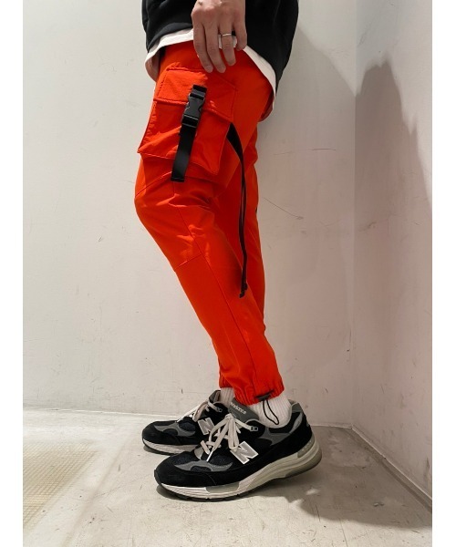 LUSOR(ルーソル)の「LUSOR/ルーソル/撥水SN CARGO PT/撥水ストレッチカーゴパンツ(カーゴパンツ・メンズ・ベージュ/カーキ/ブルー/ブラック/オレンジ・MEDIUM/SMALL/LARGE)」の9枚目の写真