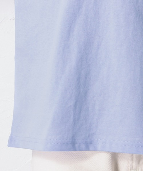 Disney(ディズニー)の「Disney ワンポイント刺繍半袖Tシャツ(Tシャツ/カットソー・レディース・ベージュ/サックスブルー/チャコール/グレイッシュベージュ・フリー)」の12枚目の写真
