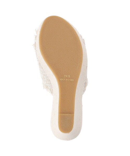 DRESKIP（ドレスキップ）の「◆【歩きやすい/ふかふか/まが～る】 ねじりリボンサンダル（サンダル・レディース・ブラック/ベージュ系/ブラウン系/イエロー/ブルー系3・25/55/45/35）」の10枚目の写真