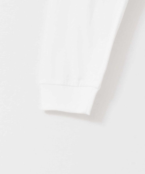 SENSE OF PLACE by URBAN RESEARCH(センスオブプレイスバイアーバンリサーチ)の「『WEB限定』Hanes BEEFY LONG SLEEVE T-SHIRTS 2P(Tシャツ/カットソー・メンズ・ホワイト/ブラック・MEDIUM/LARGE/X-LARGE)」の9枚目の写真