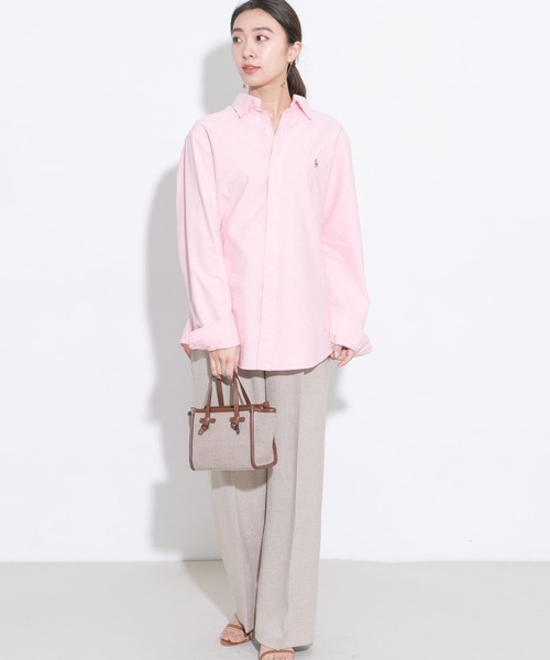 URBAN RESEARCH ROSSO(アーバンリサーチロッソ)の「スラブツィードパンツ(その他パンツ・レディース・ベージュ/ブラック系その他・38/36)」の17枚目の写真