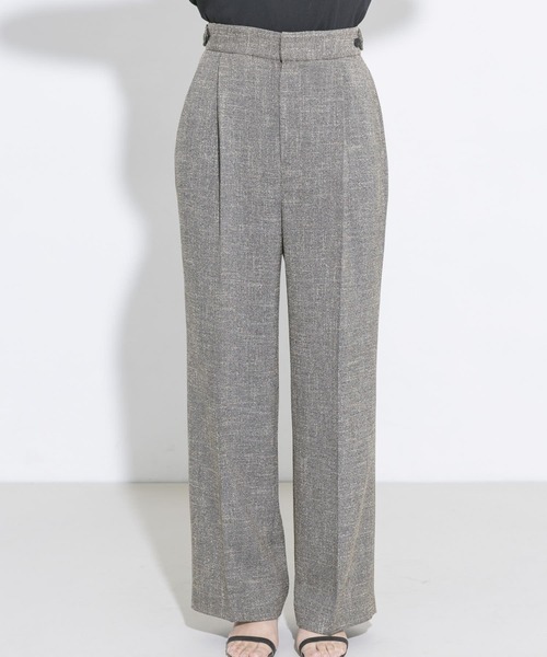 URBAN RESEARCH ROSSO(アーバンリサーチロッソ)の「スラブツィードパンツ(その他パンツ・レディース・ベージュ/ブラック系その他・38/36)」の13枚目の写真