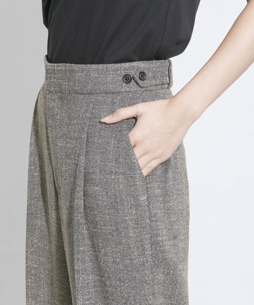URBAN RESEARCH ROSSO(アーバンリサーチロッソ)の「スラブツィードパンツ(その他パンツ・レディース・ベージュ/ブラック系その他・38/36)」の10枚目の写真