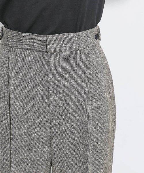 URBAN RESEARCH ROSSO(アーバンリサーチロッソ)の「スラブツィードパンツ(その他パンツ・レディース・ベージュ/ブラック系その他・38/36)」の9枚目の写真