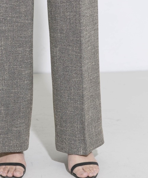 URBAN RESEARCH ROSSO(アーバンリサーチロッソ)の「スラブツィードパンツ(その他パンツ・レディース・ベージュ/ブラック系その他・38/36)」の6枚目の写真