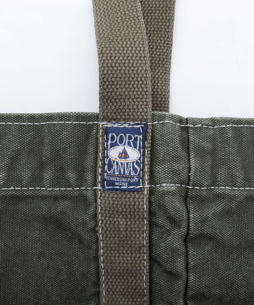 PORT CANVAS(ポートキャンバス)の「【PORT CANVAS/ポート キャンバス】別注キャンバスワンショルダーバッグ 製品洗い(ショルダーバッグ・メンズ・ベージュ/ライトグレー/オリーブ/ネイビー/ブラック/ライトパープル・FREE)」の7枚目の写真