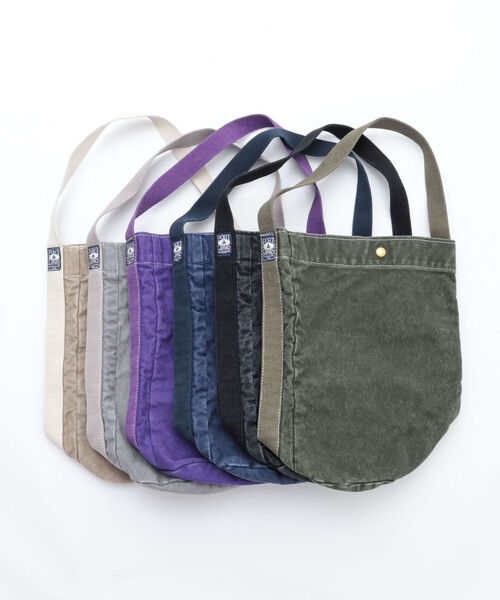 PORT CANVAS(ポートキャンバス)の「【PORT CANVAS/ポート キャンバス】別注キャンバスワンショルダーバッグ 製品洗い(ショルダーバッグ・メンズ・ベージュ/ライトグレー/オリーブ/ネイビー/ブラック/ライトパープル・FREE)」の12枚目の写真