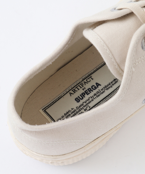 SUPERGA（スペルガ）の「ARTIFACT BY SUPERGA/アーティファクト バイ スペルガ  MILITARY CORDLANE（スニーカー・メンズ・ホワイト/ブラック/セージグリーン・41/42/43）」の10枚目の写真