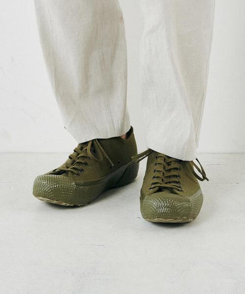 SUPERGA（スペルガ）の「ARTIFACT BY SUPERGA/アーティファクト バイ スペルガ  MILITARY CORDLANE（スニーカー・メンズ・ホワイト/ブラック/セージグリーン・41/42/43）」の12枚目の写真