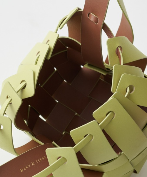 MARY AL TERNA（メアリオルターナ）の「【MARY AL TERNA(メアリオルターナ)】HUG MA2101BG-09（ショルダーバッグ・レディース・ライトグリーン/グレイッシュベージュ・FREE）」の9枚目の写真