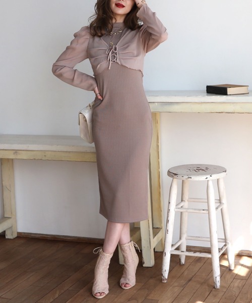 シアーボレロ タイトリブワンピース ワンピース Royal Party ロイヤルパーティー のファッション通販 Zozotown